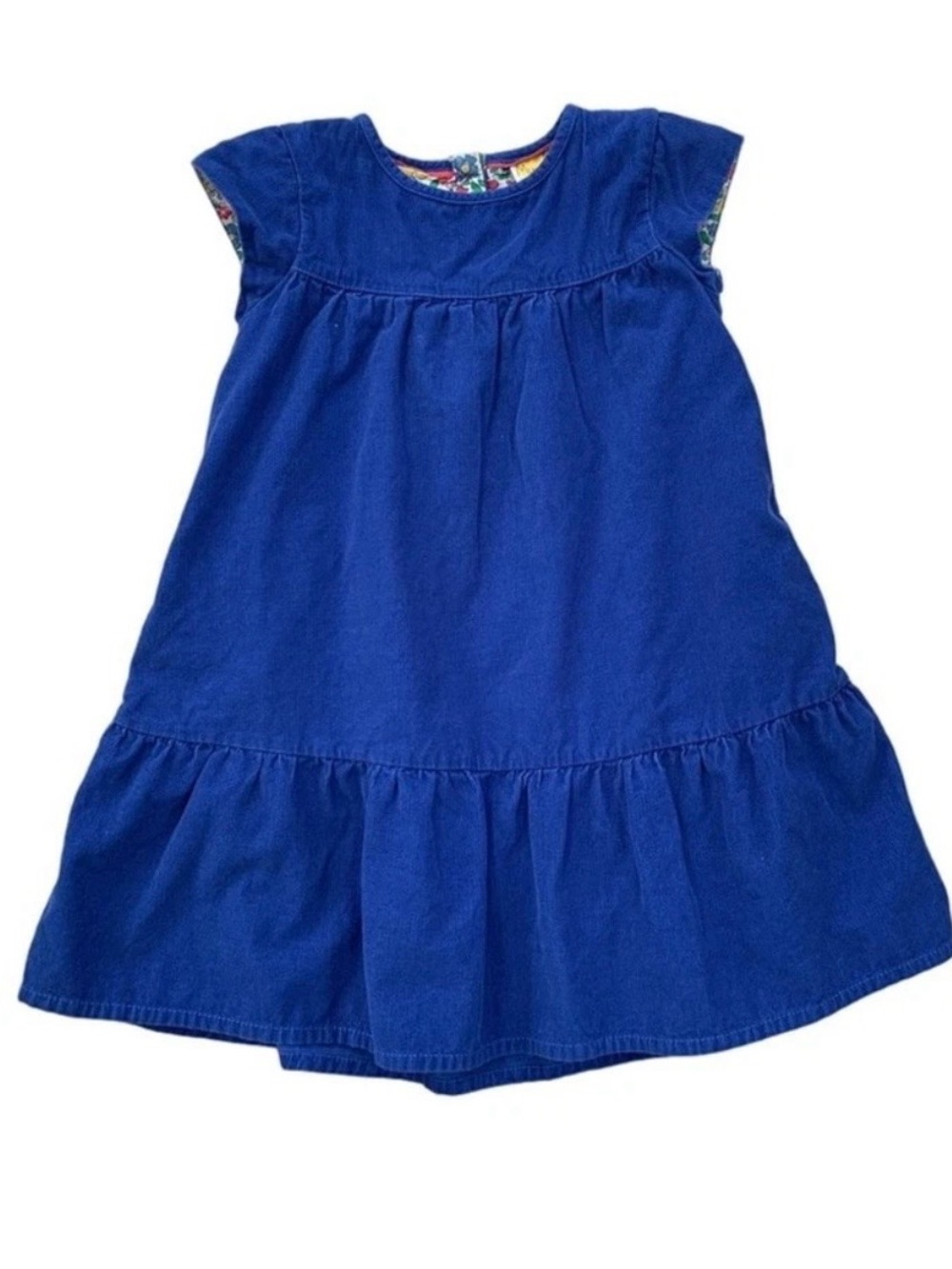 Mini Boden blue corduroy dress size 6/7